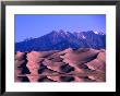 Sangre De Cristo Mountains Behind Dunes, Great Sand Dunes National Monument, Usa by Witold Skrypczak Limited Edition Print