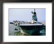 Shrimp Trawler And Uss Lexington Aircraft Carrier, Corpus Christi, Texas by Holger Leue Limited Edition Print