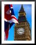 The Union Jack Flag And Big Ben, London, England by Doug Mckinlay Limited Edition Print