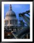St. Paul's Cathedral And Millenium Bridge, London by Doug Mckinlay Limited Edition Print