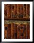 Detail Of Rare, Old, Leatherbound Books On Shelf, Oxford, England by Jon Davison Limited Edition Print