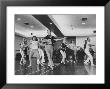 Dancer Barrie Chase Rehearsing With Fred Astaire And Others For Tv Program by Grey Villet Limited Edition Pricing Art Print