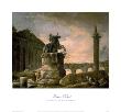 Architectural Landscape With Obelisk by Hubert Robert Limited Edition Print
