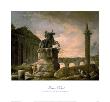 Architectural Landscape With Obelisk by Hubert Robert Limited Edition Print