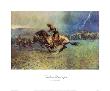 The Stampede by Frederic Sackrider Remington Limited Edition Pricing Art Print