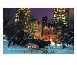 Nyc, Central Park Snow And Plaza Hotel by Rudi Von Briel Limited Edition Pricing Art Print