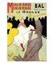 Reproduction Of A Poster Advertising La Goulue At The Moulin Rouge, Paris by Henri De Toulouse-Lautrec Limited Edition Pricing Art Print