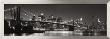 Brooklyn Bridge And Manhattan Skyline by Graeme Purdy Limited Edition Print