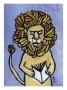 Lesender Leo by Roberta Bergmann Limited Edition Pricing Art Print