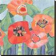 Poppin Poppies Ii by M.J. Beswick Limited Edition Print