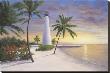 Lighthouse, Key Biscayne by Diane Romanello Limited Edition Pricing Art Print