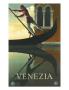 Venezia, Gondolier In Renaissance, Venice, Italy, C.1951 by Adolphe Mouron Cassandre Limited Edition Print