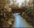 Covered Bridge by Diane Romanello Limited Edition Pricing Art Print