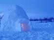 Interior Of Arctic Igloo, Churchill, Manitoba, Canada by Stuart Westmoreland Limited Edition Print