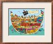 The Pirate Ship by Joelle Dreidemy Limited Edition Print