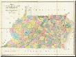 Map Of Virginia, Maryland And Delaware, C.1839 by David H. Burr Limited Edition Print