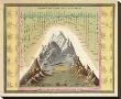 Heights Of The Principal Mountains In The World, C.1846 by Samuel Augustus Mitchell Limited Edition Print