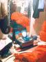 Makeup Box And Costumes In Performers' Dressing Room At The Moulin Rouge Nightclub by Loomis Dean Limited Edition Print