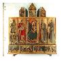 Madonna And Child With Saints, Polyptych, 1468 by Carlo Crivelli Limited Edition Print
