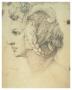 Drawing Of A Woman by Michelangelo Buonarroti Limited Edition Print