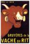 Gruyeres De La Vache Qui Rit, Bel Et Bon by Benjamin Rabier Limited Edition Pricing Art Print