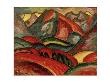 Oberstdorf, Landscape by Alexej Von Jawlensky Limited Edition Pricing Art Print