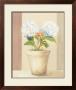 Hydrangeas In White Pot by Martha Decon Limited Edition Print