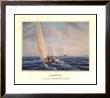 The America's Cup - Australia Ii V. Liberty, 1983 (Signed) by Tim Thompson Limited Edition Print