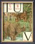 Noah's Alphabet Vi by Walter Crane Limited Edition Print