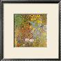 Country Garden With Sunflowers by Gustav Klimt Limited Edition Pricing Art Print