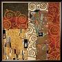 Deco Collage Detail (From Fulfillment, Stoclet Frieze) by Gustav Klimt Limited Edition Print