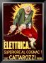 Elettrica Cattarozzi Cognac by Achille Luciano Mauzan Limited Edition Print