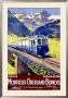 Montreux Oberland by Elzingre Limited Edition Print