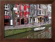 White Boat In Red Lights District, Amsterdam by Igor Maloratsky Limited Edition Print
