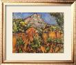 Mont Sainte Victoire by Paul Cã©Zanne Limited Edition Print