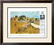 Masterworks Of Art - Farmhouse by Vincent Van Gogh Limited Edition Print
