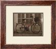 Red Bicycle With Basket by Francisco Fernandez Limited Edition Print