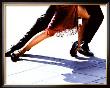 Blue Tango by Michele Roohani Limited Edition Pricing Art Print