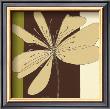 Taupe Flower Burst by Debbie Halliday Limited Edition Print