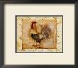 Rustic Farmhouse Rooster Ii by Kimberly Poloson Limited Edition Print