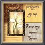Golden Reflection, Prayers Go Up by Debbie Dewitt Limited Edition Pricing Art Print