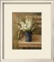 Gladiola Bouquet On Bench by Danhui Nai Limited Edition Print