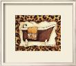 Leopard Bath by Diane Knott Limited Edition Pricing Art Print