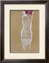 Nude Girl Standing, From The Backside, 1910 by Egon Schiele Limited Edition Print