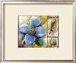 Blue Poppy Composition by Rian Withaar Limited Edition Print