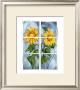 Sunflowers At The Window by Sonia P. Limited Edition Pricing Art Print
