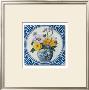 Flowers And Blue China Ii by Walter Perugini Limited Edition Print
