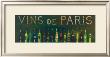 Vins De Paris by Taddio Limited Edition Pricing Art Print
