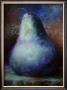 Pear In Blue by Sandy Dunn Limited Edition Print