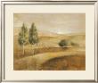 Fresco Golden Hills by Silvia Vassileva Limited Edition Pricing Art Print